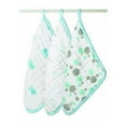 thumbnail image 1 of Aden + Anais Washcloth Set - 3 Pack Blue One Size, 1 of 1