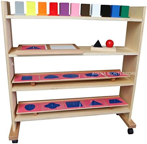 Adena Montessori Shelving Unit for Metal Inset Material - Walmart.com