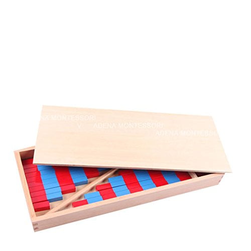 Adena Montessori Small Numerical Rods Montessori Math Montessori Numbers - Teach Aids Tool