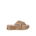 thumbnail image 1 of London Rag Adena Rhinestone Embellished Womens Flatforms, 1 of 9
