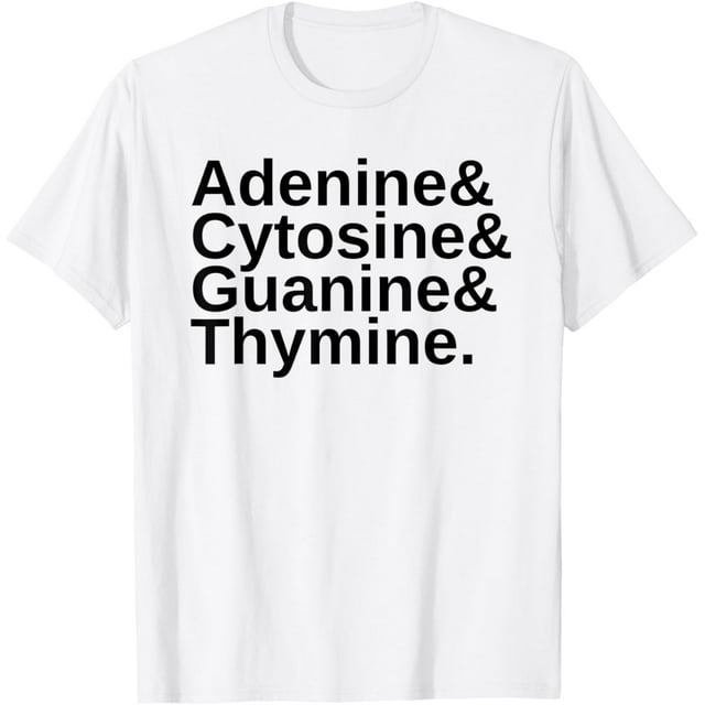 Adenine, Cytosine, Guanine, Thymine - DNA, Science, Biology T-Shirt