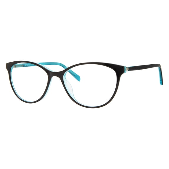 Adensco 234 Full Rim Cat Eye/Butterfly Black Turquoise Eyeglasses