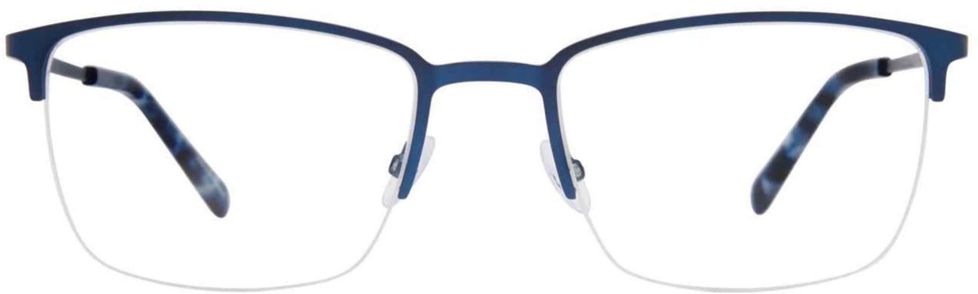 Adensco AD 136 0RCT 00 Men's Half Rim Metal Frame Eyeglasses - Walmart.com