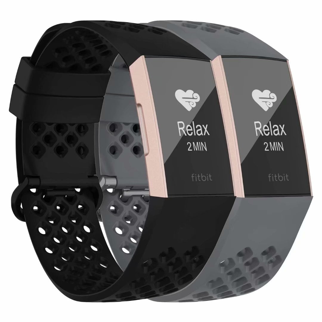 Adepoy 2 Pack Compatible with Fitbit Charge 4 Bands/Fitbit Charge 3