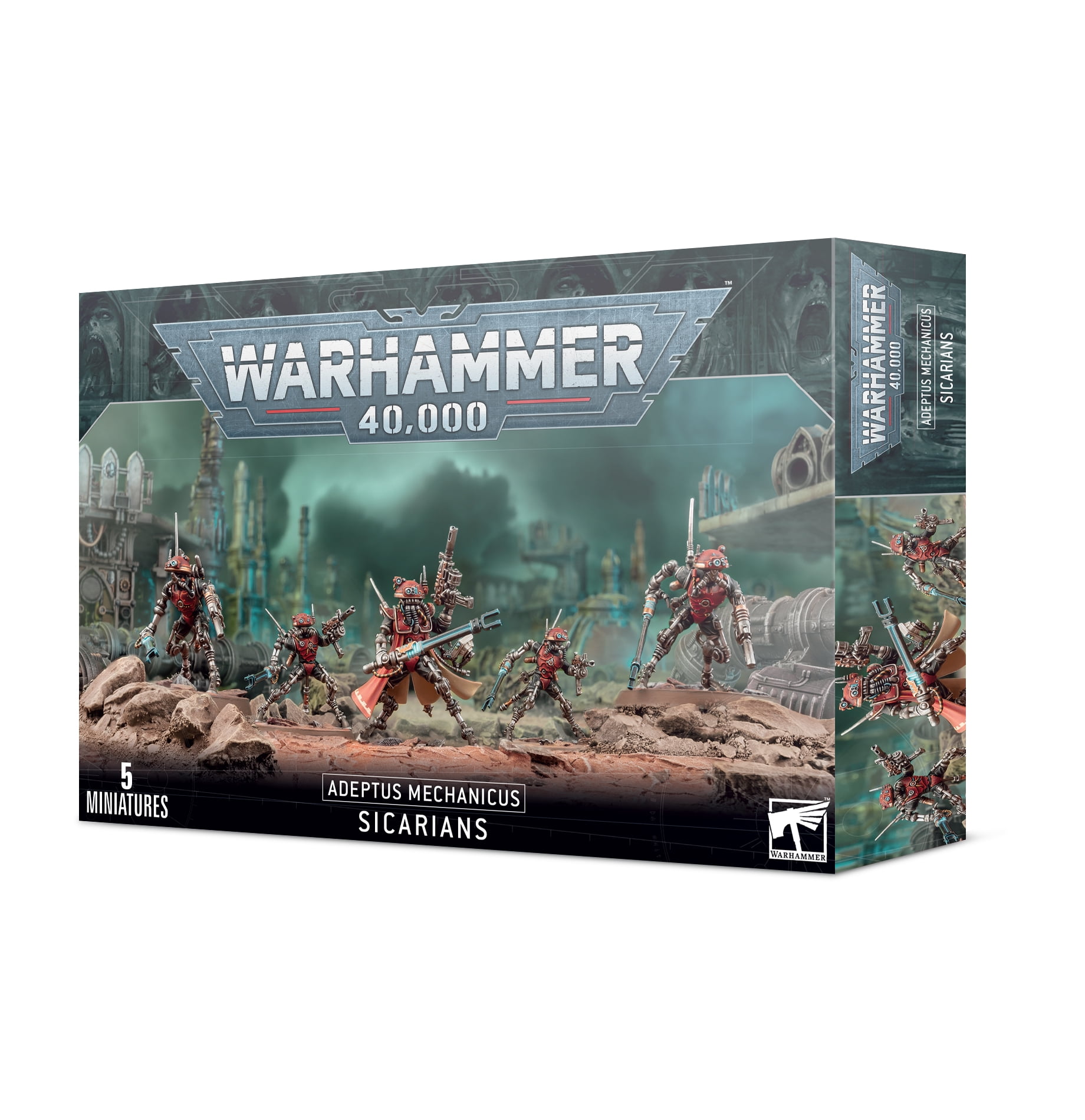 Warhammer 40k - Adeptus Mechanicus Sicarians - Bits