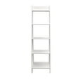 thumbnail image 1 of Jela Solid Wood 5 Shelf Ladder Bookcase White, 1 of 9