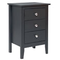 thumbnail image 1 of Adeptus Solid Wood Easy Pieces 3 Drawer End Table/Nightstand, 1 of 11