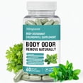 thumbnail image 1 of Adeqauom Chlorophyll & Parsley Supplement,Vegan & Organic Deodorant That Works from The Inside Out ,60 Vegan Capsules, 1 of 6