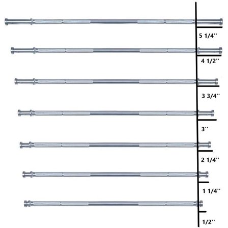 Ader Barbell Pro-fix Gym Bar Handle #1-#7