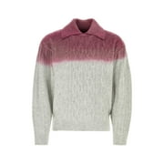 Ader Error Man Two-Tone Stretch Acrylic Blend Sweater
