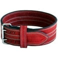 thumbnail image 1 of Ader Leather Power Lifting Weight Belt- 4" Red, 1 of 3