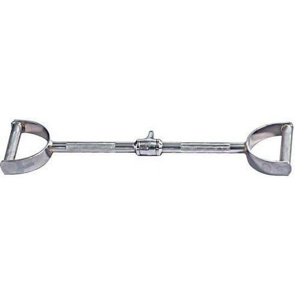 Ader Solid Steel Pro Style Lat Bar 24" Chrome Finished