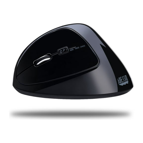 Wireless Left-handed vertical Ergonomic Programable Mouse with adjustable weight