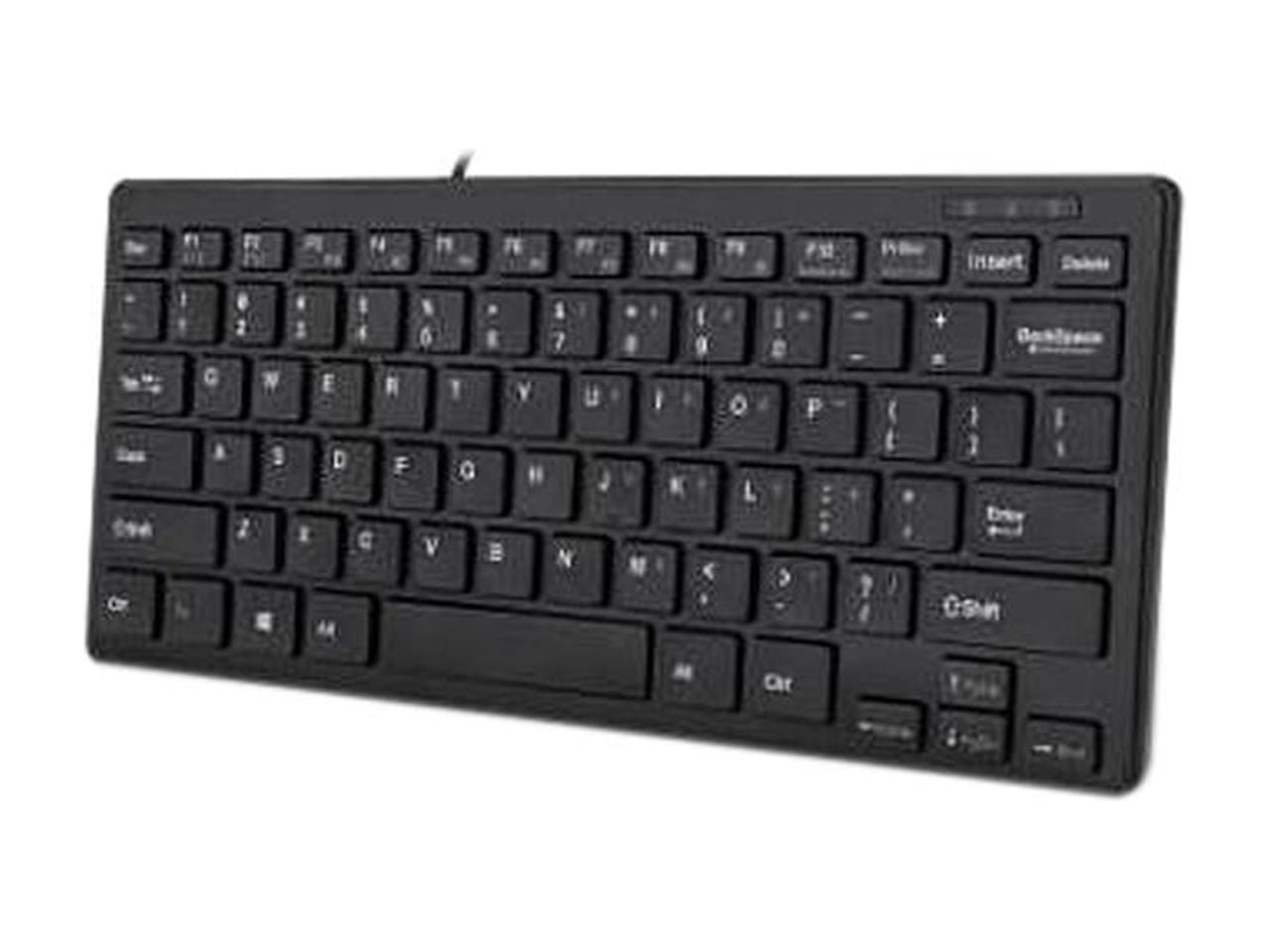 Adesso AKB-111UB SlimTouch Mini Keyboard - Cable