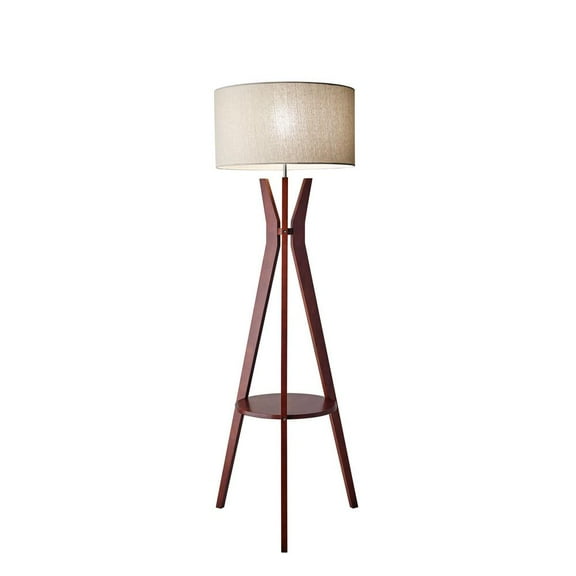 Adesso Bedford Shelf Floor Lamp