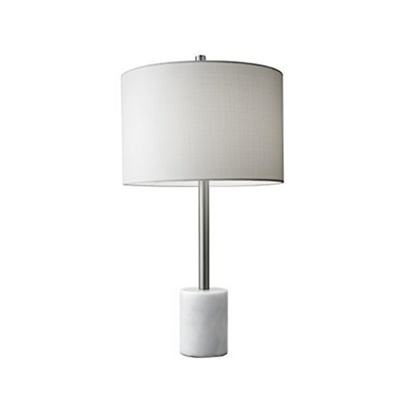 Adesso Blythe Table Lamp, Brushed Steel
