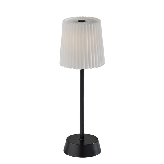 Adesso Bobby 14" 1-Light Touch Dimmer Rechargeable LED Cordless Indoor Outdoor Table Lamp