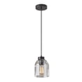 thumbnail image 1 of Adesso Bristol Adjustable Height Edison Bulb Pendant Light with Glass Dome Shade, 1 of 4