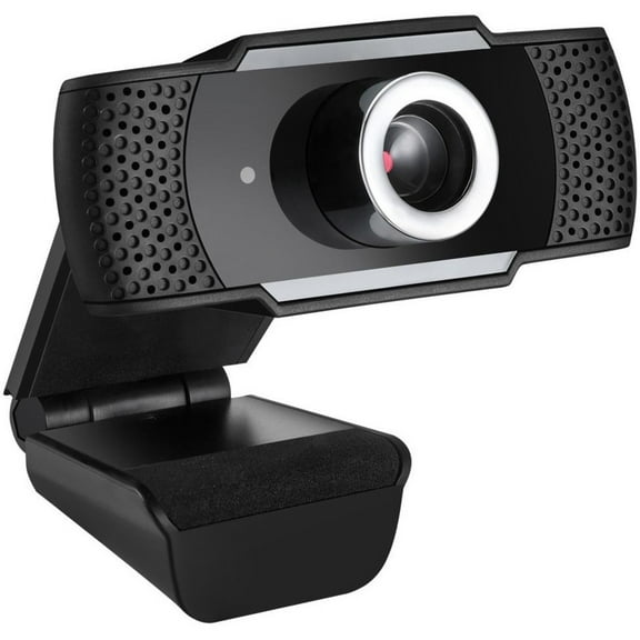 ADESSO CyberTrack H4 Webcam 1080P HD USB Webcam with Built-in Microphone, Black