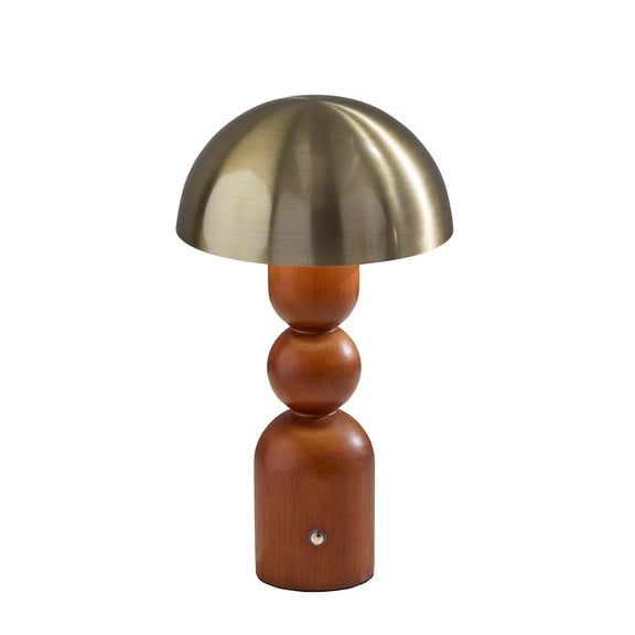 Adesso Connie 10.75" 1-Light Touch Dim Rechargeable LED Cordless Table Lamp