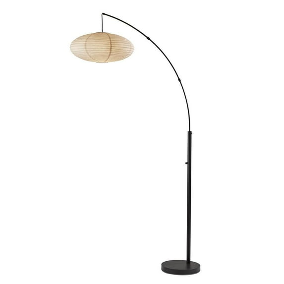 Adesso Corinne Arc Lamp, Black