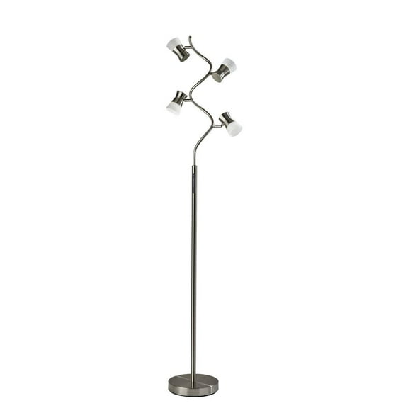 Adesso Cyrus LED Floor Lamp w. Smart Switch