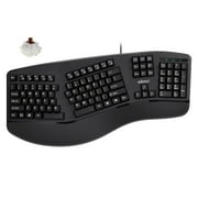 Adesso EASYTOUCH150 Ergonomic Mechanical Keyboard with Cherry MX Brown Switches