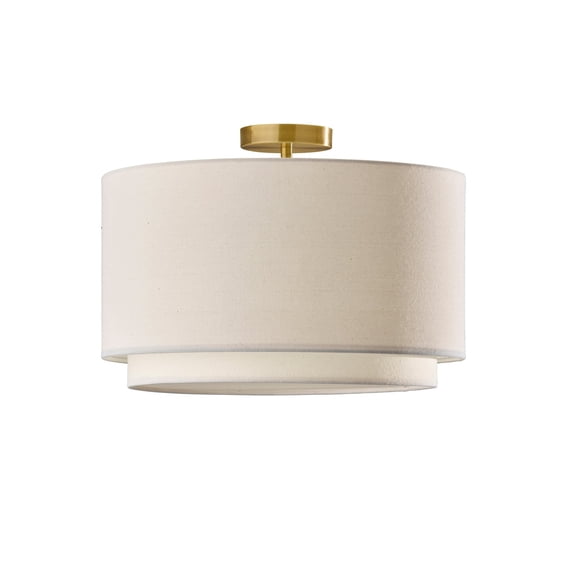 Adesso Finley Double Layer Flush Mount