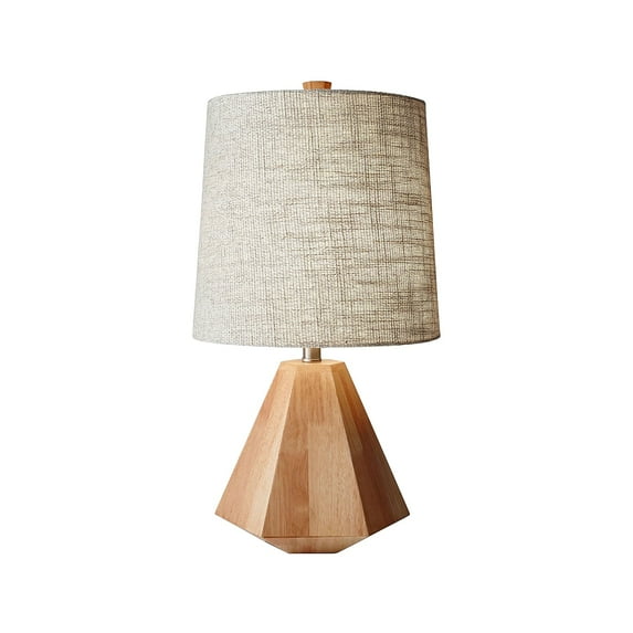 Adesso Grayson Table Lamp, Natural Birch Wood