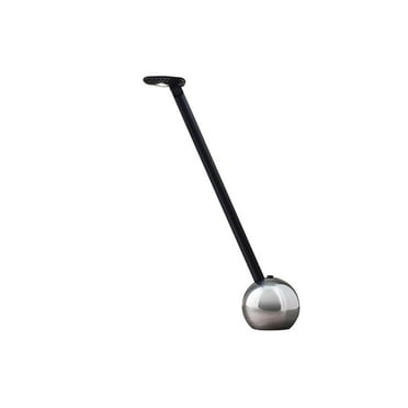 Adesso Home ADS360 Kiu Metal LED Desk Lamp in Chrome and Black