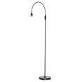 thumbnail image 1 of Adesso Home Office Reading Room Adjustable LED Prospect Floor Lamp Light, Black, 1 of 5