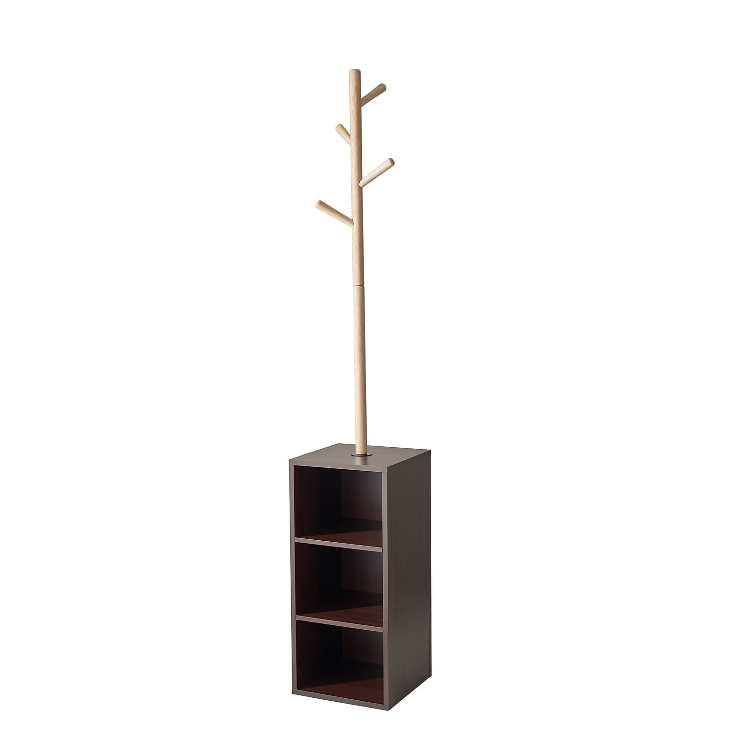Adesso Hutch Storage Coat Rack