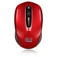 thumbnail image 1 of Adesso iMouse S50R 2.4GHz Wireless Mini Mouse - Optical - Wireless - Radio Frequency - 2.40 GHz - Red - USB - 1200 dpi - Scroll Wheel - 3 Button(s) - Symmetrical - 2 x AAA Battery Supported, 1 of 5