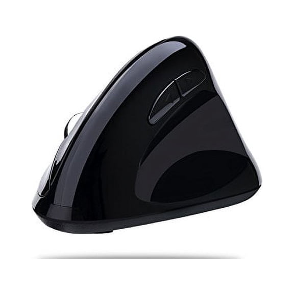 Adesso Imouse E30-2.4GHz Wireless Ergonomic Vertical Right-Handed Mouse, Black