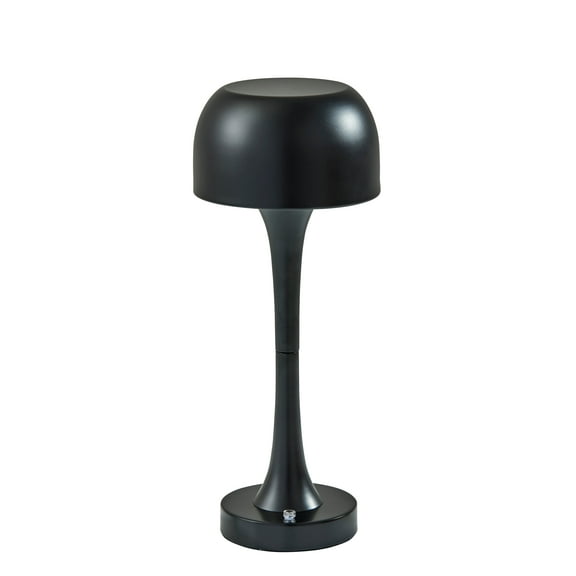 Adesso Jimmy 15" 1-Light Touch Dimmer Rechargeable LED Cordless Indoor Outdoor Table Lamp