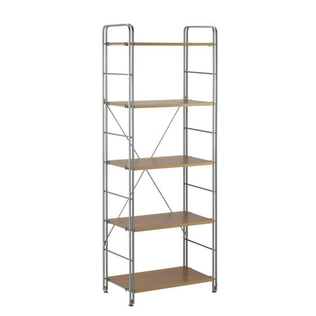 Adesso Joy Five Wood Shelf Natural,
