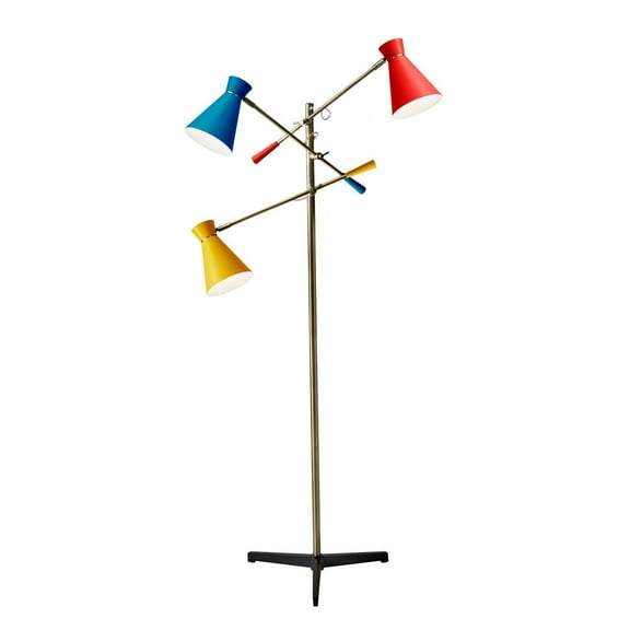 Adesso Lyle 3-Arm Floor Lamp