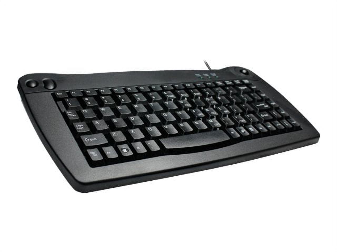Adesso Mini ACK-5010UB - Keyboard - USB - black: Electronics - Walmart.com
