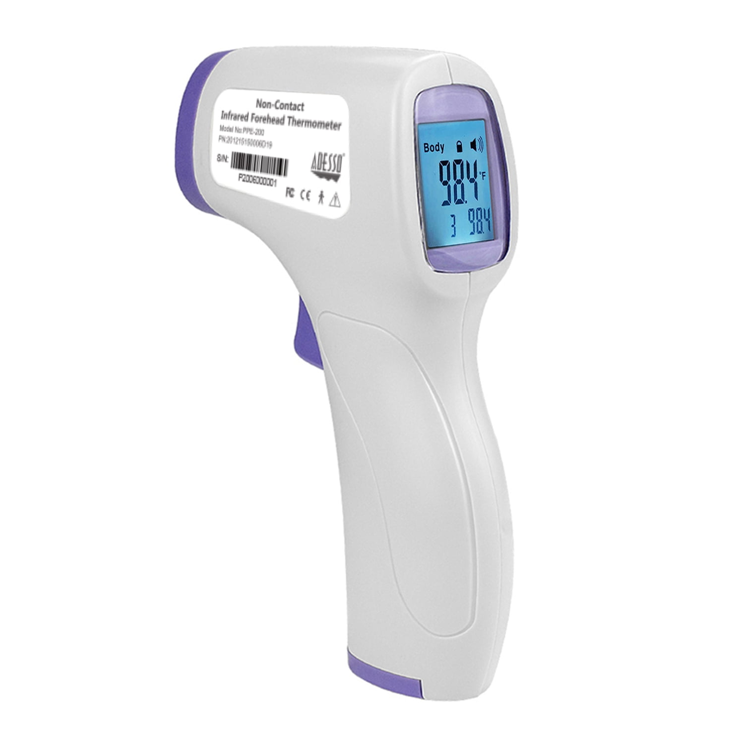 Real Temp — Clinix Non-Contact IR Thermometer – WRKSafe Products