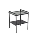 thumbnail image 1 of Adesso, Pearson Accent Table, Black, Glass, 1 of 3