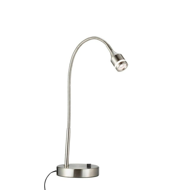 Adesso Prospect LED Desk Lamp, Brushed Steel
