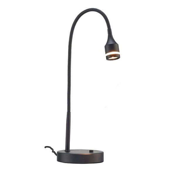 Adesso Prospect LED Desk Lamp, Matte Black