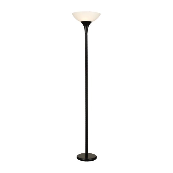 Adesso Remote Control Torchiere, Clear