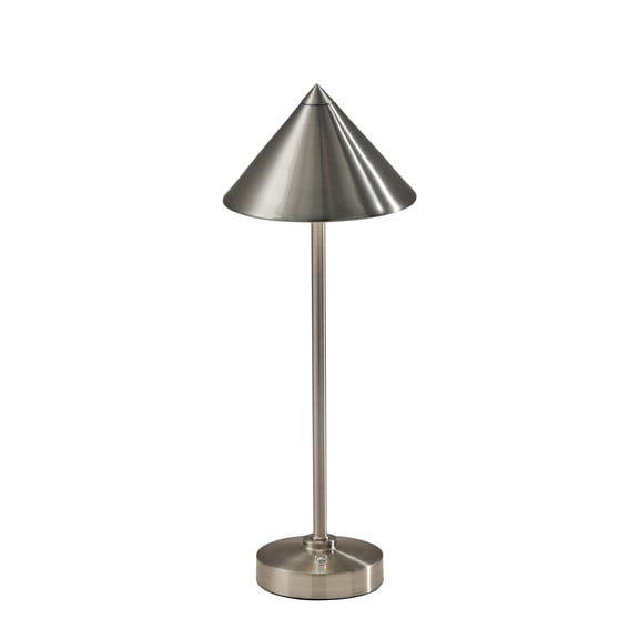 Adesso Ritchie 16" 1-Light Touch Dimmer Chargeable LED Cordless Indoor Outdoor Table Lamp