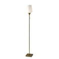 thumbnail image 1 of Adesso® Roxy Floor Lamp, 71"H, White Shade/Antique Brass, 1 of 2
