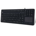 thumbnail image 1 of Adesso AKB-270UB Antimicrobial Waterproof Touchpad Keyboard - Cable Connectivity - USB Interface - 108 Key - English (US, 1 of 5