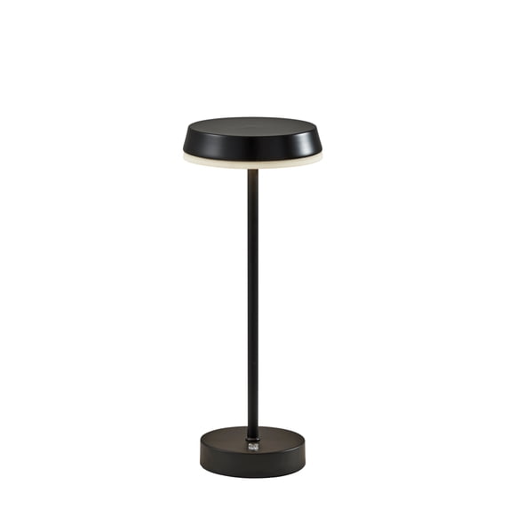 Adesso Tommy 15" 1-Light Touch Dimmer Rechargeable LED Cordless Indoor Outdoor Table Lamp