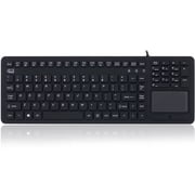 Adesso  Touchpad Keyboard With Antimicrobial Protection, 108 Key, AKB-27OUB