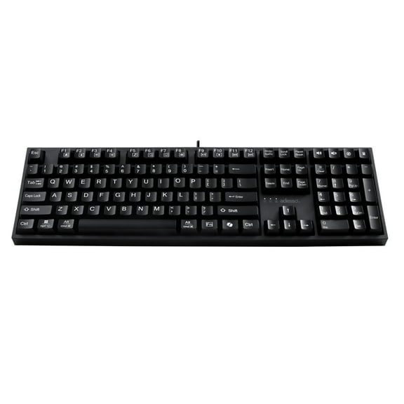 Adesso EasyTouch 670UB Keyboard, Black