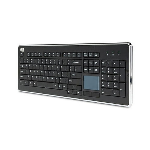 Adesso Wireless Full Size Touchpad Keyboard (WKB4400UB)